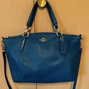 Royal blue Coach Bag